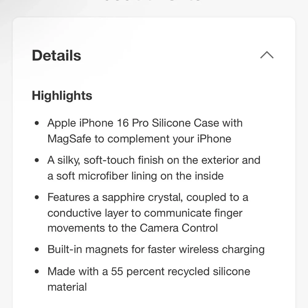 Apple iPhone 16 Pro Silicone Case with MagSafe